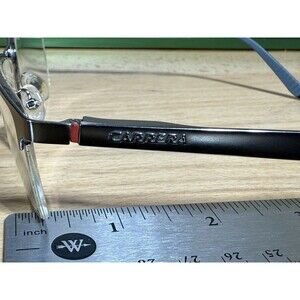 CARRERA Eyeglasses CA8810 A25 MATTE DARK Silver Blue FRAMES ONLY 54-19